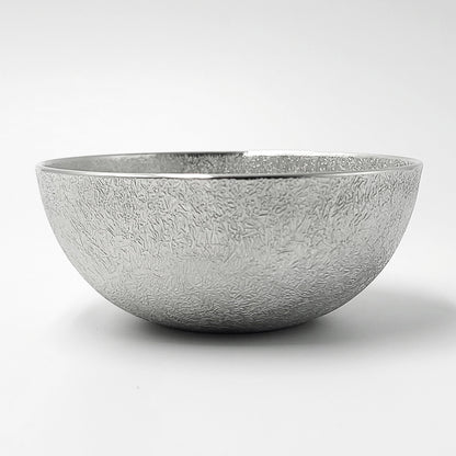 [TITASY] Pewter Dessert Bowl, Ice Cream Bow – Small (Ø120mm) (BW-A-004)