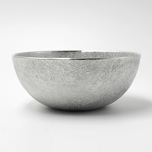 [TITASY] Pewter Dessert Bowl, Ice Cream Bow – Small (Ø120mm) (BW-A-004)