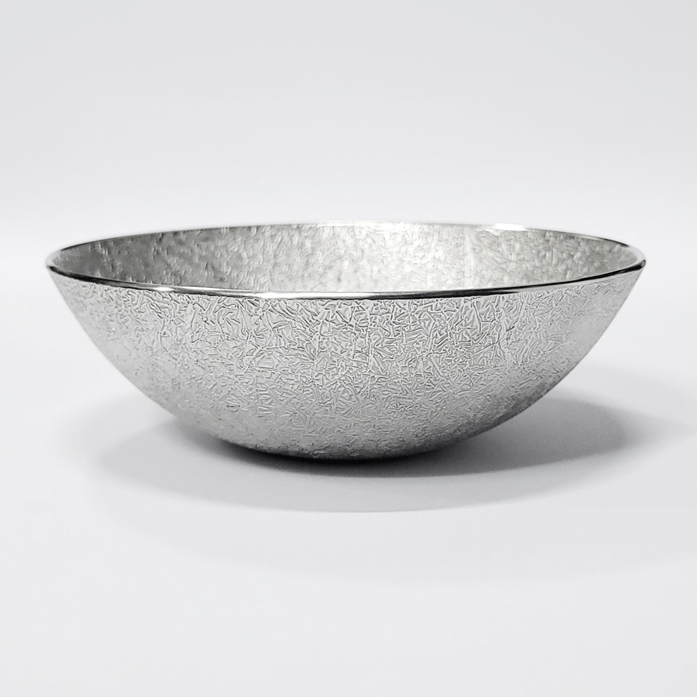[TITASY] Pewter Salad Bowl, Fruit Bowl, Dessert Bowl – Medium Ø140mm (BW-A-008)