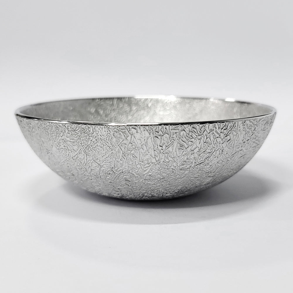 [TITASY] Pewter Dessert Bowl, Ice Cream Bow – Small (Ø120mm) (BW-A-010)