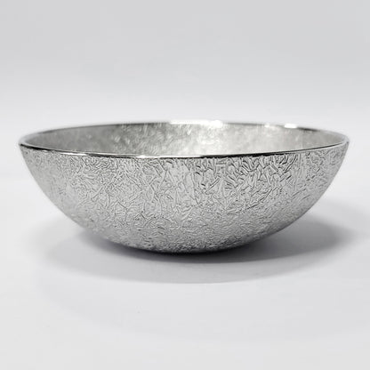 [TITASY] Pewter Dessert Bowl, Ice Cream Bow – Small (Ø120mm) (BW-A-010)