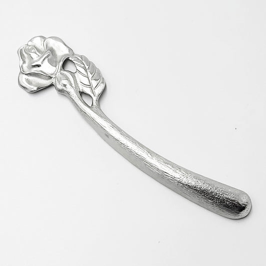 [TITASY] Pewter Chopstick Rest, Spoon Rest, Knife Rest - Rose (CR-01T)