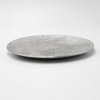 [TITASY] Pewter Dessert Plate, Pastry Plate, Appetizer Plate – Small (Ø160mm) (PT-A-001)