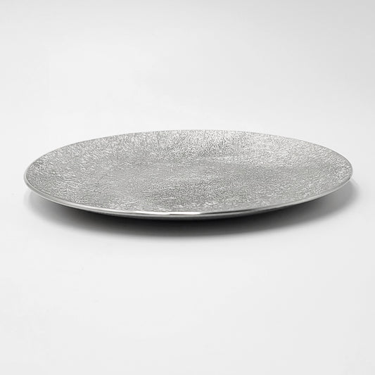 [TITASY] Pewter Dessert Plate, Pastry Plate, Appetizer Plate – Small (Ø160mm) (PT-A-001)