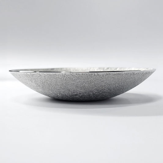 [TITASY] Pewter Dessert Plate, Pastry Plate, Fruit Plate – Ø135mm (PT-A-007)