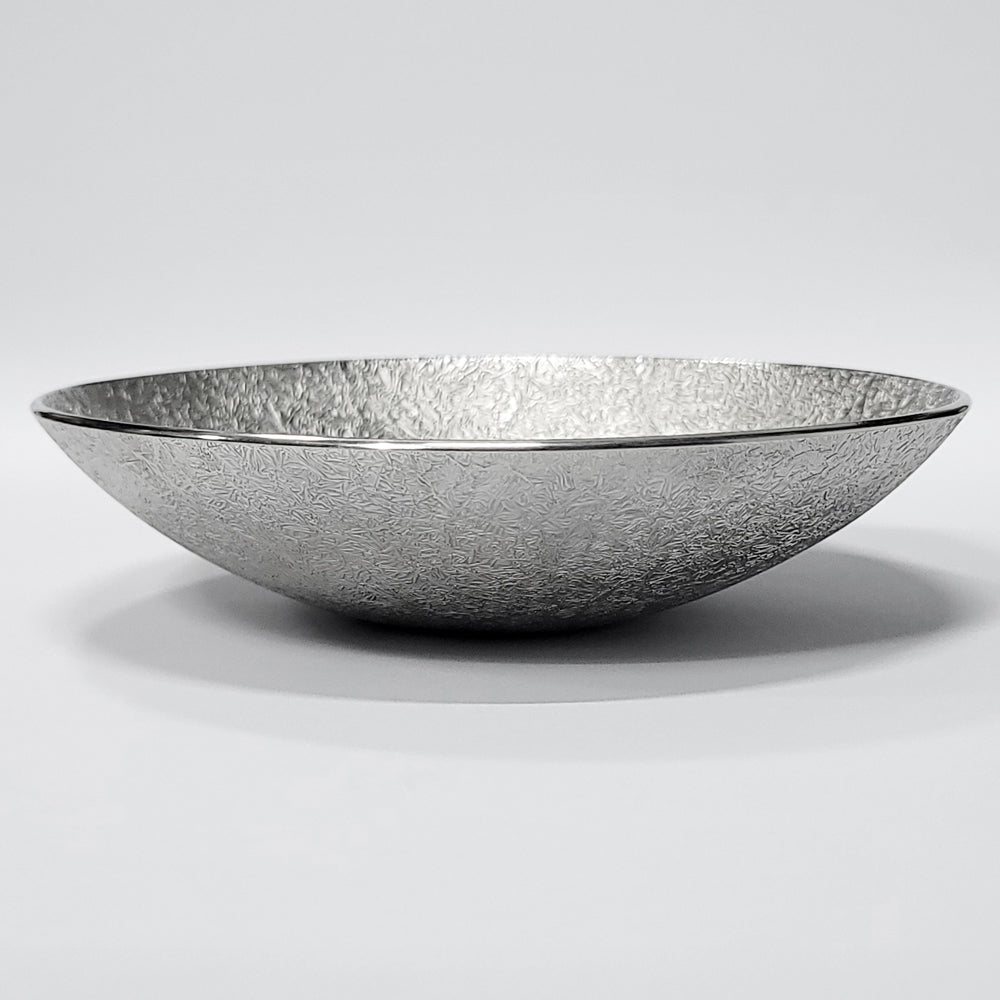 [TITASY] Pewter Dessert Plate, Appetizer Plate, Fruit Plate – Ø163mm (PT-A-008)