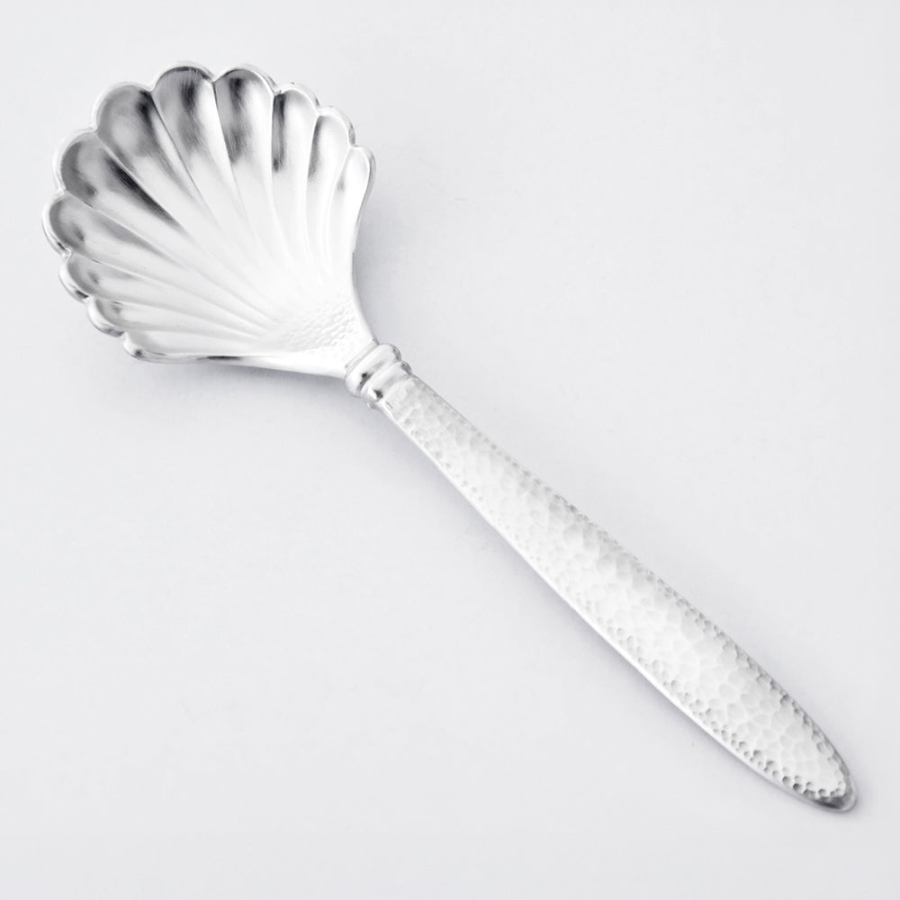[TITASY] Pewter Shell Tea Caddy Spoon, Measuring Spoon, Tea Scoop (SP-24T)