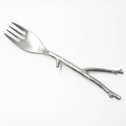 [TITASY] Pewter Tea Fork, Dessert Fork - Tea Tree Branch (TF-02T)
