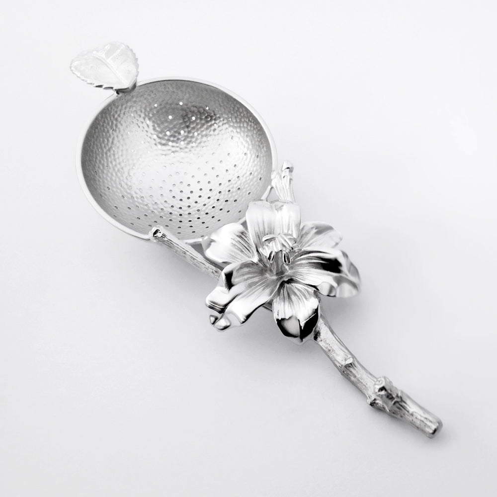 [TITASY] Pewter Tea Strainer, Tea Infuser for Loose Leaf Tea – Pure Love (TS-11T)