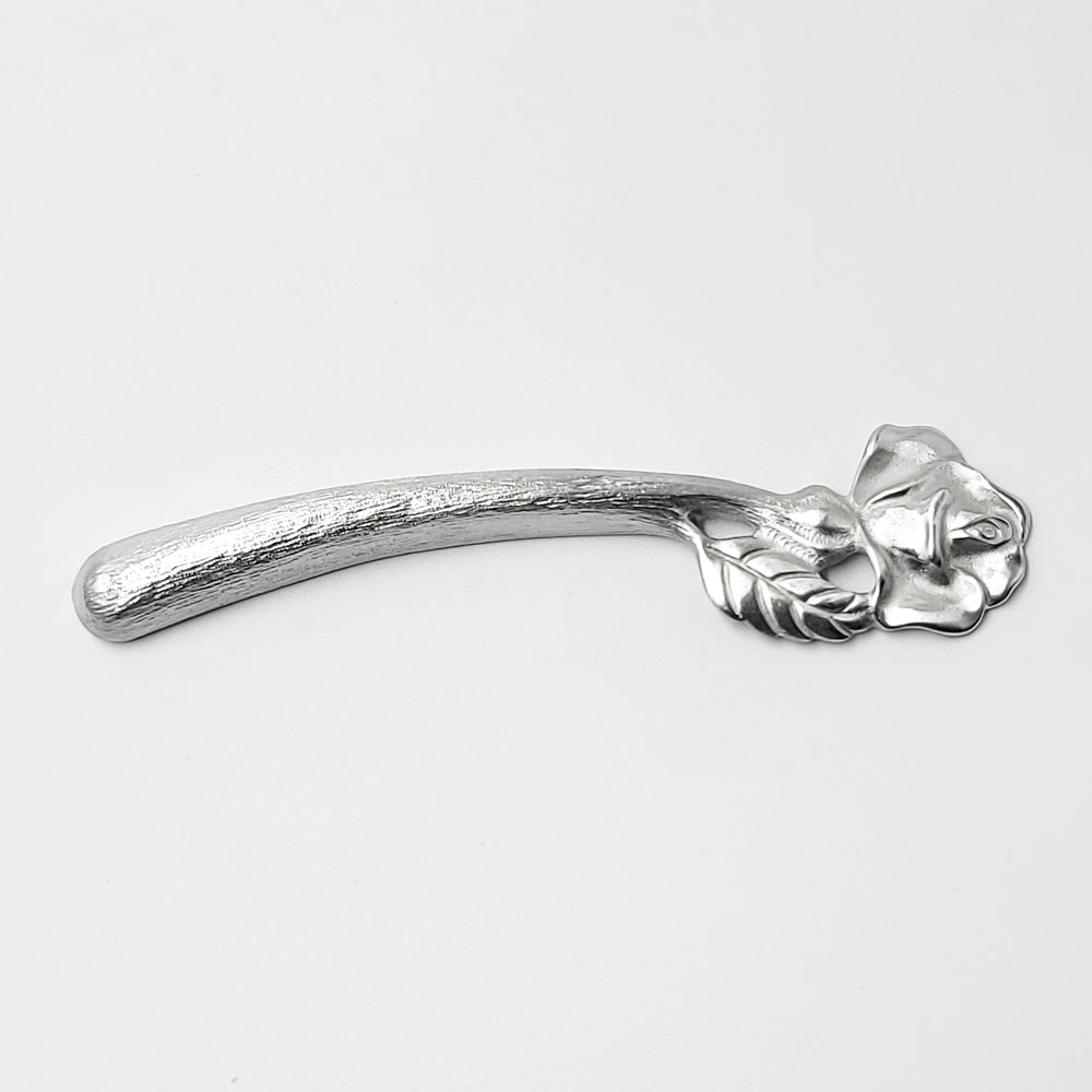 [TITASY] Pewter Chopstick Rest, Spoon Rest, Knife Rest - Rose (CR-01T)