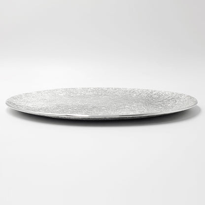 [TITASY] Pewter Dessert Plate, Appetizer Plate, Salad Plate – Large Ø240mm (PT-A-003)