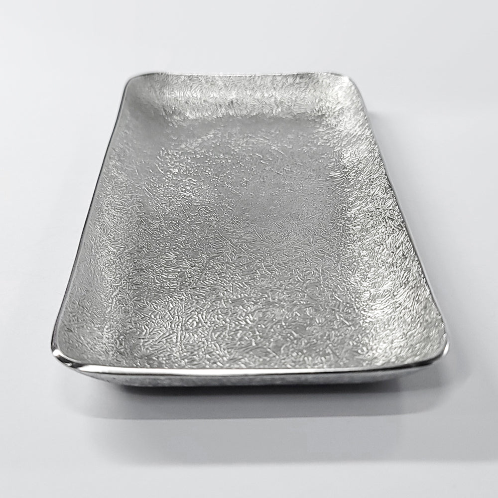 [TITASY] Pewter Rectangular Plate, Dessert Plate, Cheese Plate – L235mm x W106mm (PT-A-006)