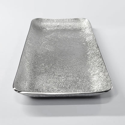 [TITASY] Pewter Rectangular Plate, Dessert Plate, Cheese Plate – L235mm x W106mm (PT-A-006)