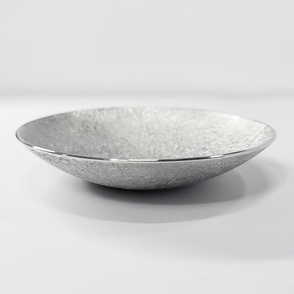 [TITASY] Pewter Dessert Plate, Pastry Plate, Fruit Plate – Ø135mm (PT-A-007)