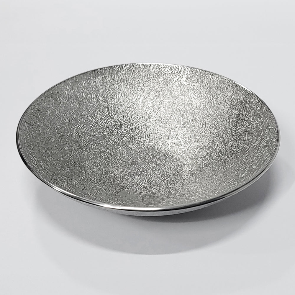 [TITASY] Pewter Dessert Plate, Appetizer Plate, Fruit Plate – Ø163mm (PT-A-008)