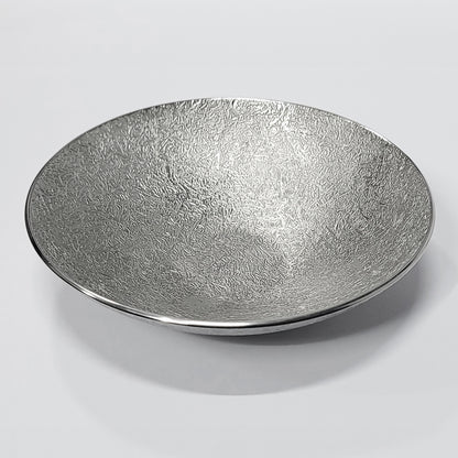[TITASY] Pewter Dessert Plate, Appetizer Plate, Fruit Plate – Ø163mm (PT-A-008)