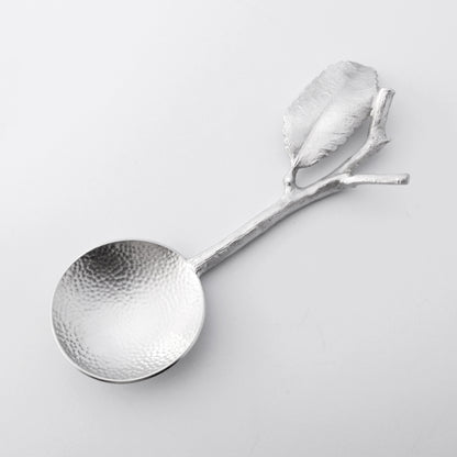 [TITASY] Pewter Tea Caddy Spoon, Measuring Spoon, Tea Scoop - Tea Tree Branch (SP-10T)