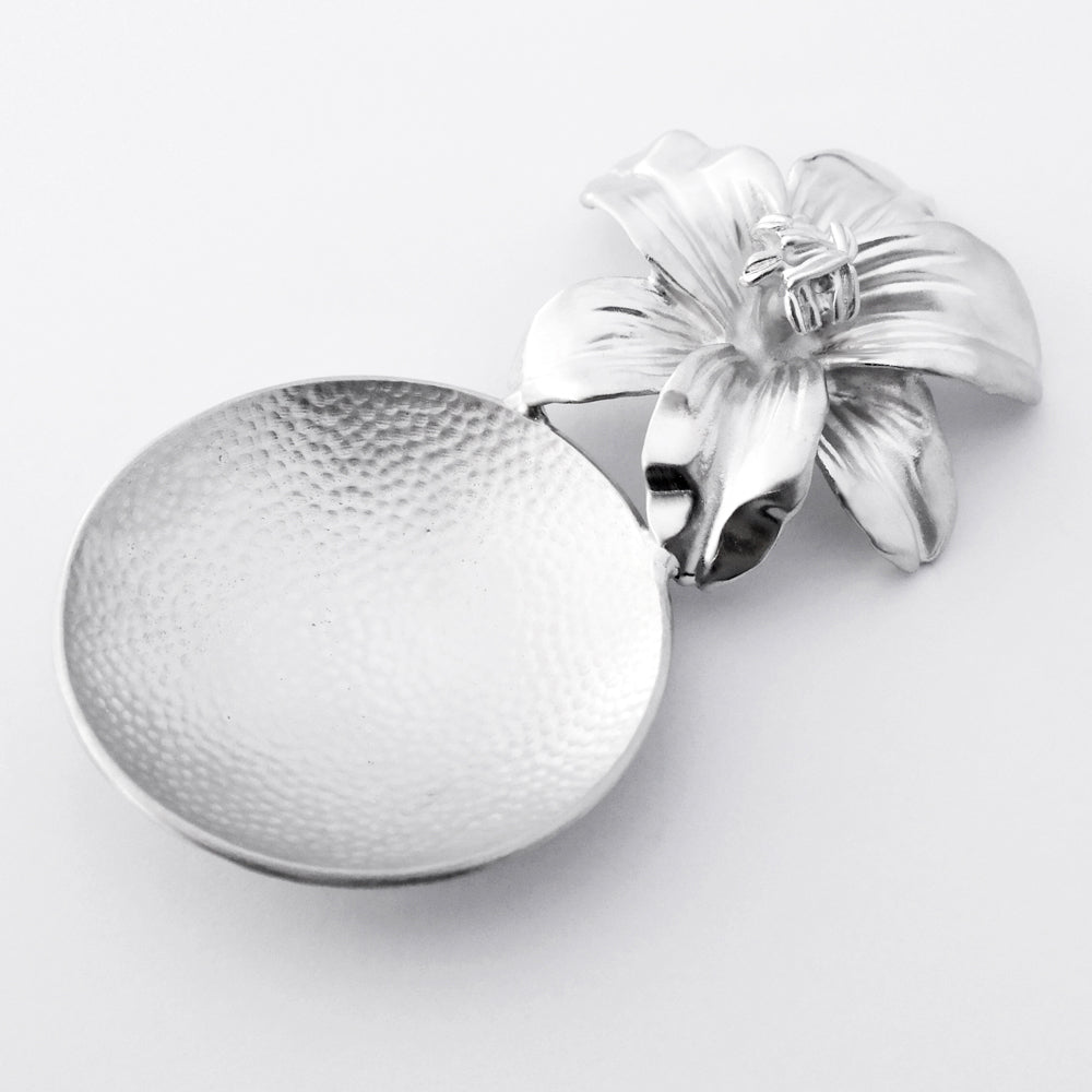 [TITASY] Pewter Tea Caddy Spoon, Measuring Spoon, Tea Scoop – Stargazer (SP-12T)