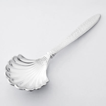 [TITASY] Pewter Shell Tea Caddy Spoon, Measuring Spoon, Tea Scoop (SP-24T)
