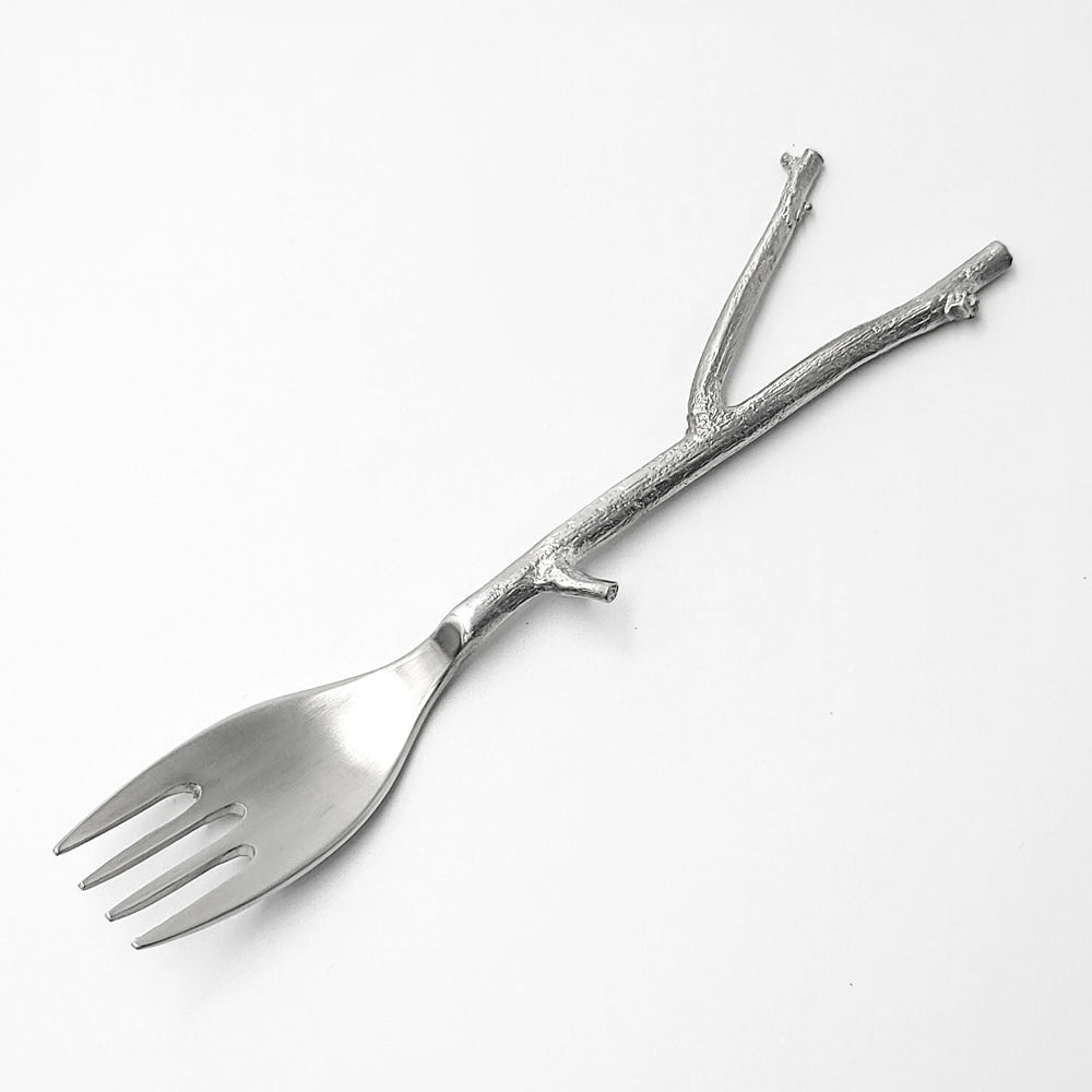 [TITASY] Pewter Tea Fork, Dessert Fork - Tea Tree Branch (TF-02T)