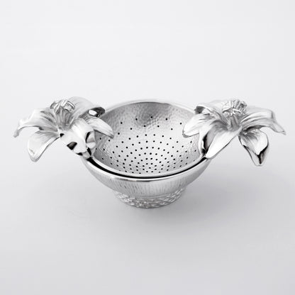 [TITASY] Pewter Tea Strainer, Tea Infuser for Loose Leaf Tea – Stargazer (TS-12T)