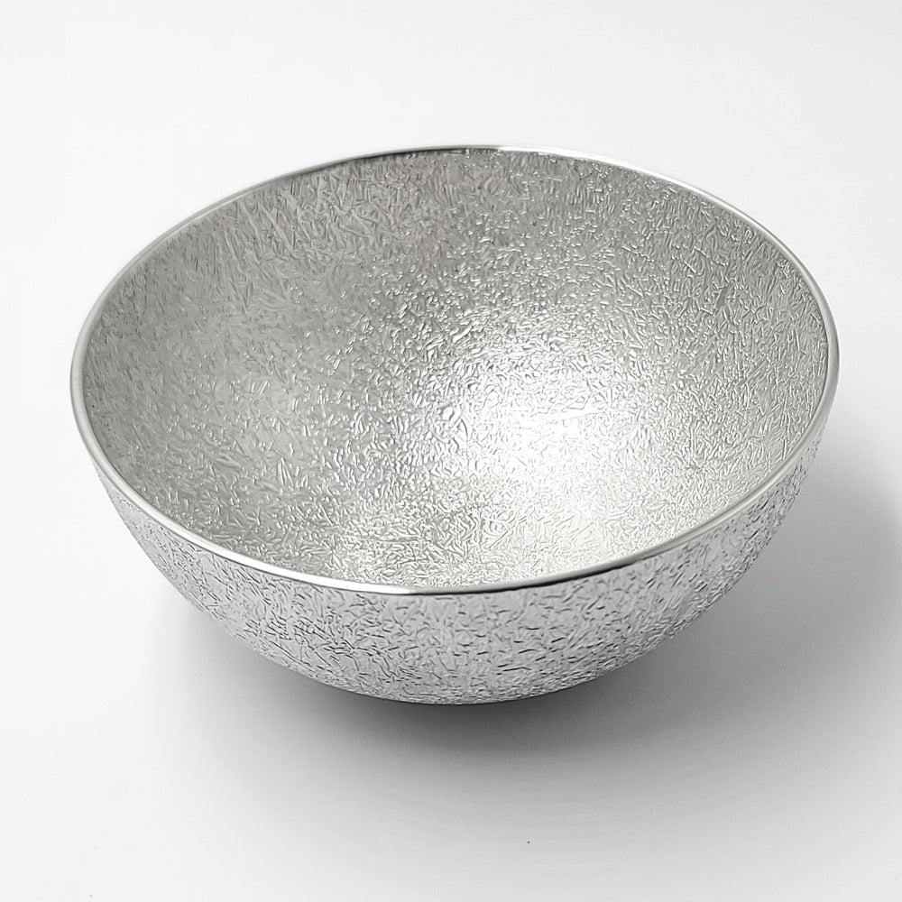 [TITASY] Pewter Dessert Bowl, Ice Cream Bow – Small (Ø120mm) (BW-A-004)