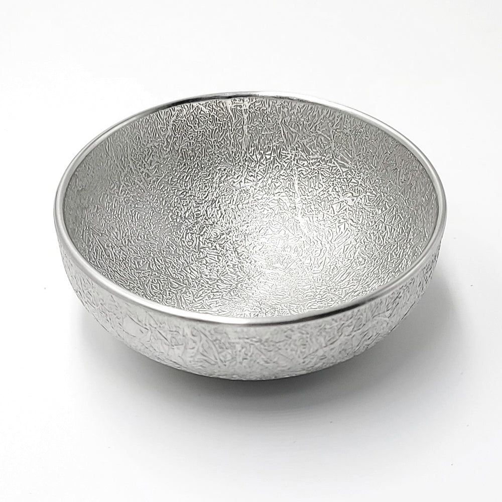 [TITASY] Pewter Caviar Bowl, Dessert Bowl, Sauce Bowl – Ø90mm (BW-A-007)