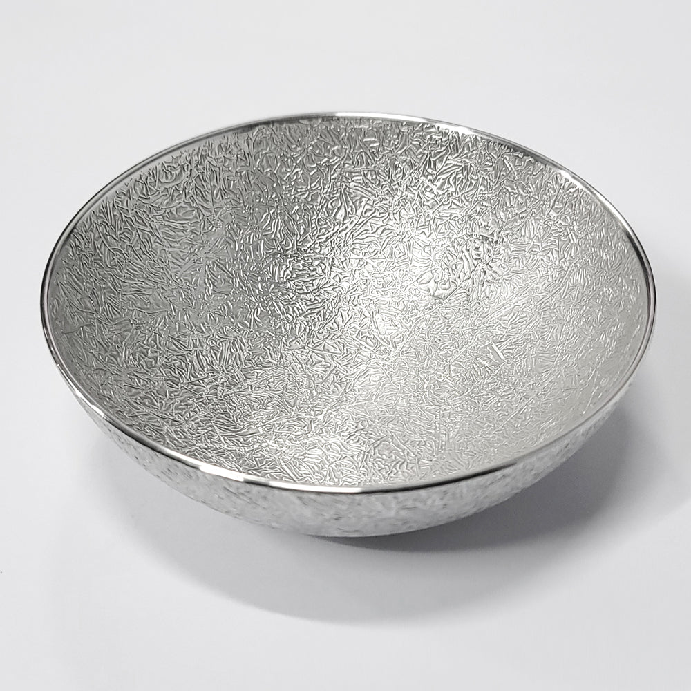 [TITASY] Pewter Dessert Bowl, Ice Cream Bow – Small (Ø120mm) (BW-A-010)