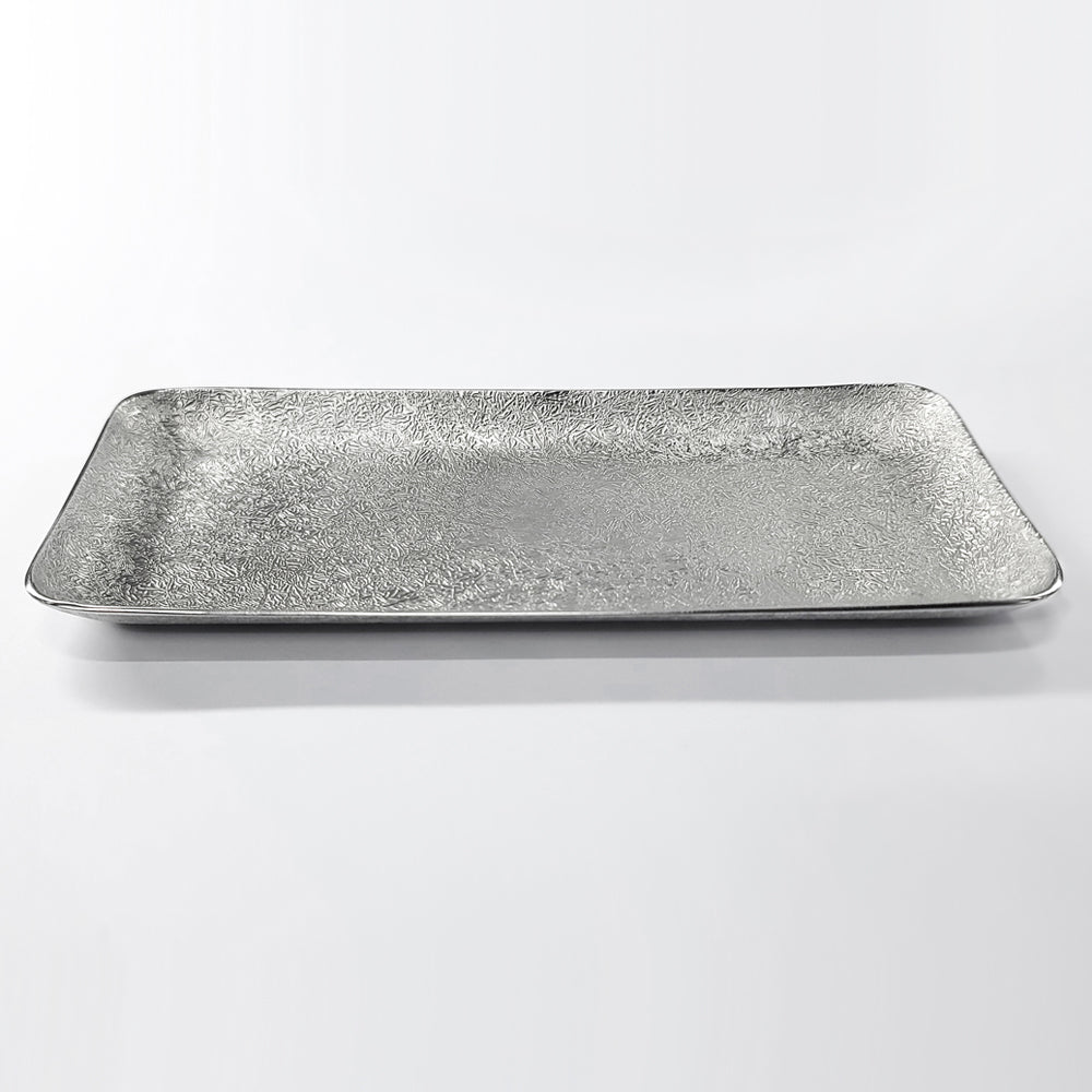 [TITASY] Pewter Rectangular Plate, Dessert Plate, Cheese Plate – L235mm x W106mm (PT-A-006)