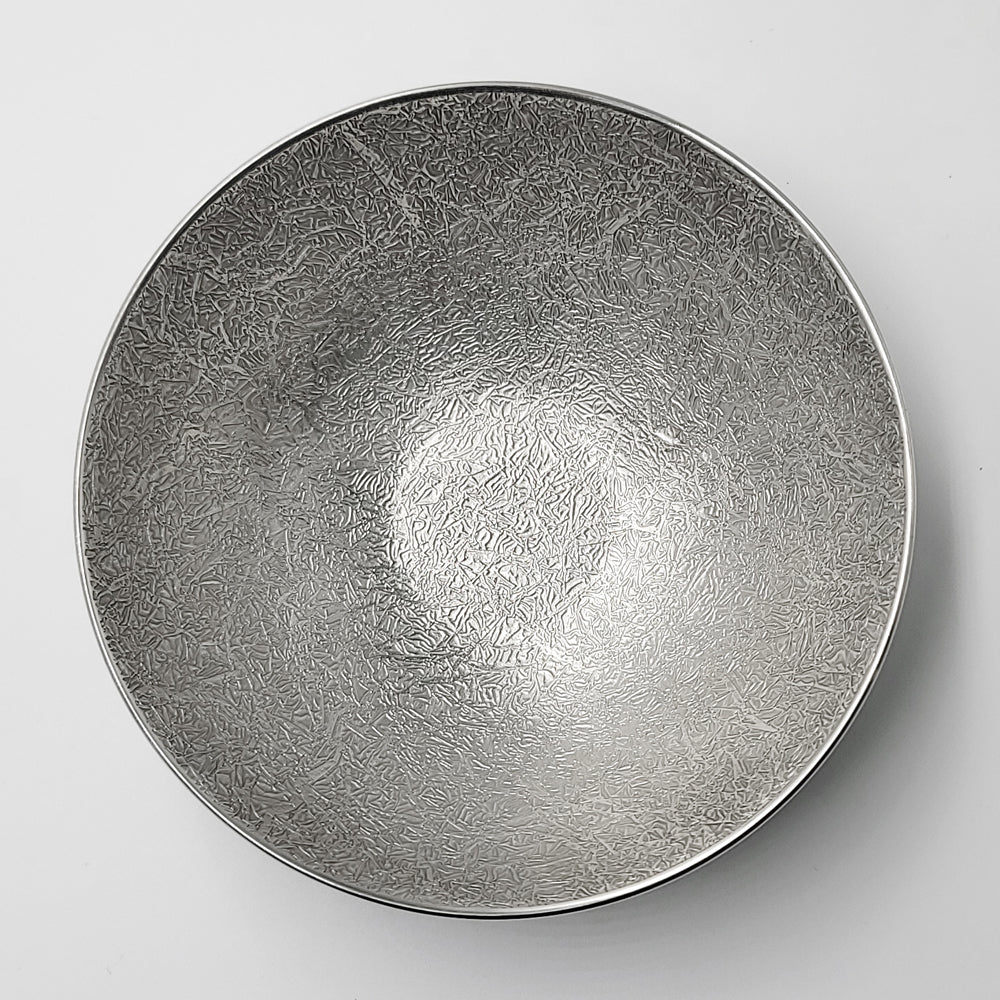 [TITASY] Pewter Dessert Plate, Appetizer Plate, Fruit Plate – Ø163mm (PT-A-008)
