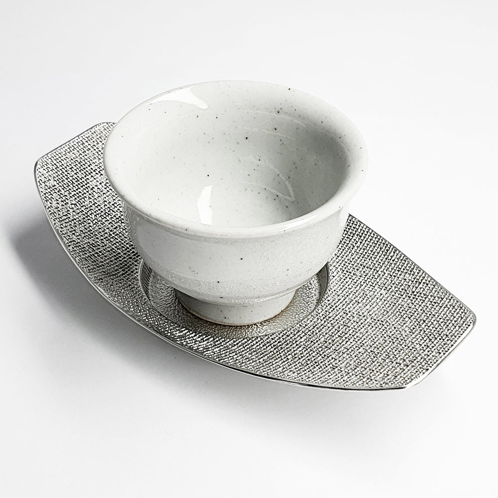 [TITASY] Pewter Teacup Stand, Teacup Coaster - (TSC-01T)